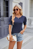 Women's Casual Short Sleeve T-Shirts Crew Neck