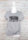 Trojans Lightening Bolt Graphic Tee