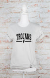 Trojans Lightening Bolt Graphic Tee