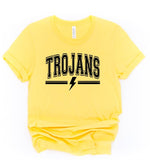Trojans Lightening Bolt Graphic Tee