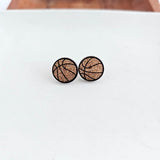 Glitter Basketball Studs