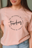 The Influence Of A Good Teacher Graphic Tee