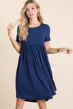 Soft Navy Dress