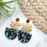 Juniper Green Earrings