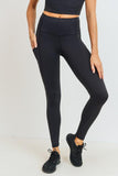 Panel Pocket High Waist Legging
