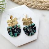 Juniper Green Earrings
