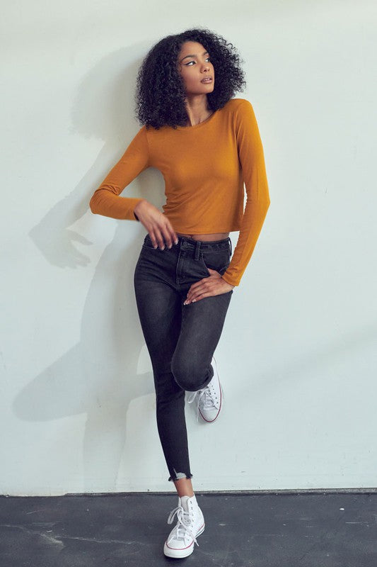 Black KanCan Ankle Skinny Jean