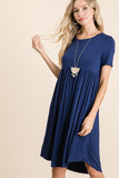 Soft Navy Dress