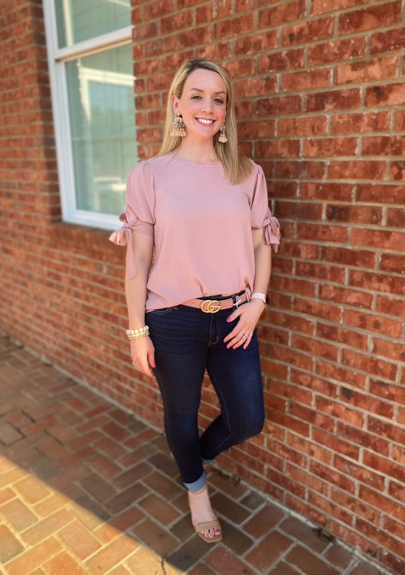 Making Me Blush Blouse