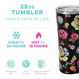 Swig Fleur Noir 22oz Tumbler